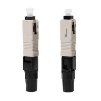Connecteur rapide optique de fibre de Sc OM2 FTTH d'Assemblée de champ