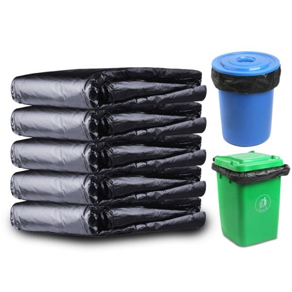 120L RoHS Eco Friendly Trash Bags Heavy Duty 100% Biodegradable Garbage Bags