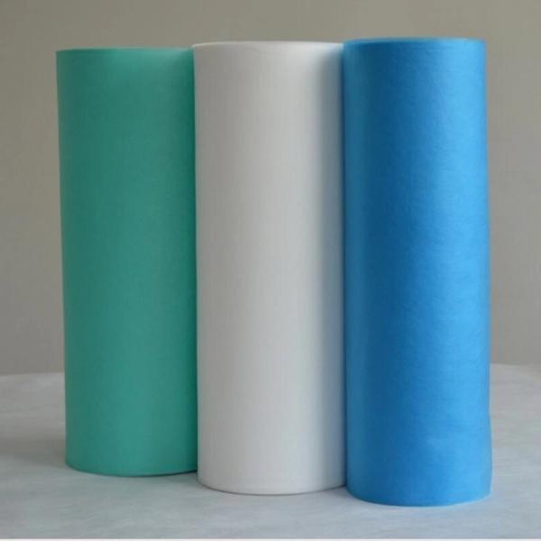 PP PE Coated PP Spunbond Fabric Disposable Antistatic Eco Friendly