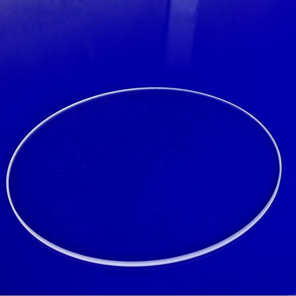 High Purity 99.99% High Temperature Resistant Corrosion Resistant Quartz Glass Round Plate