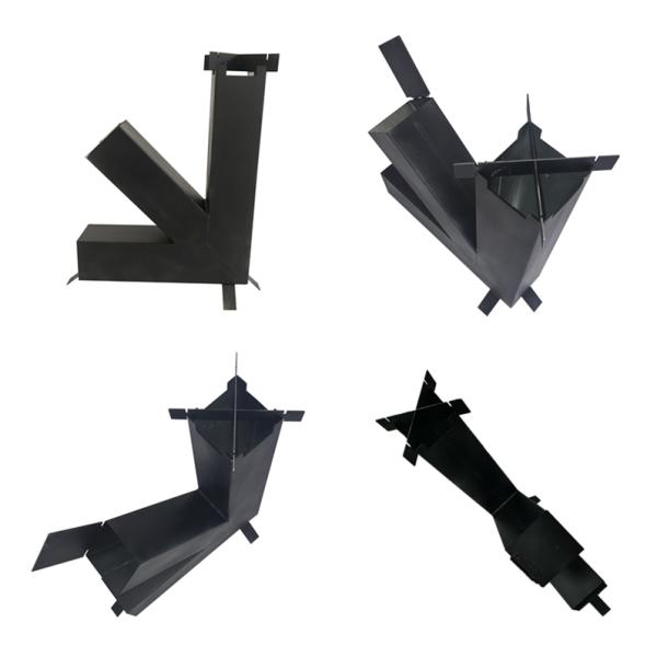 Welding 0.6mm Rectangular Small Mini Rocket Stove Stainless Steel