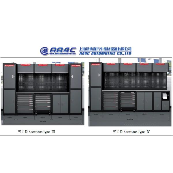 Верстак гаража шкафа инструмента комбинации блоков гаража мастерской стальные большие/мебель металла