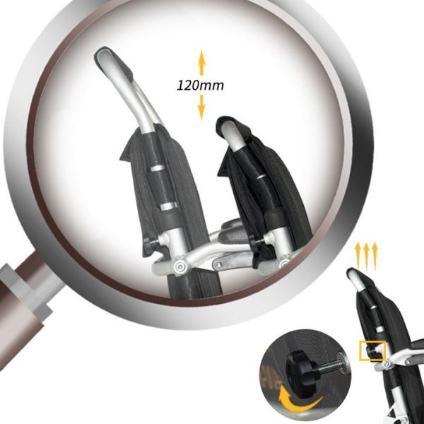 многофункциональные складывая кресло-коляскы подвижности 6km/h электрические