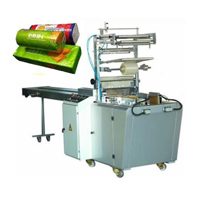 Máquina de embalagem de biscoitos elíptica 3Fase X Fold Type Packing Machine