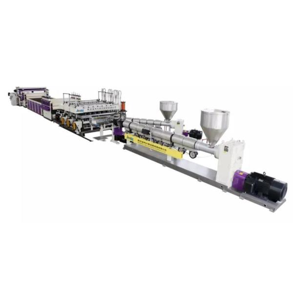 Jwell Recycling Plastic Extrusion Machine PP Hollow Sheet / Building Template