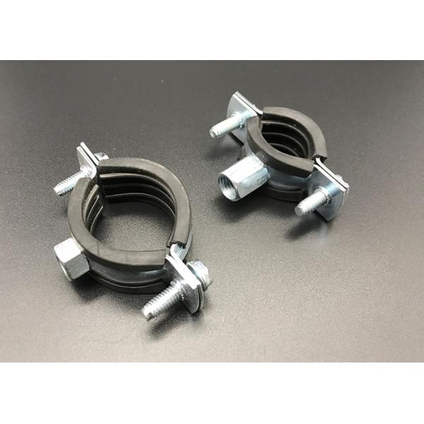 Custom Electrical Zinc Quick Release EPDM Rubber Pipe Clamp