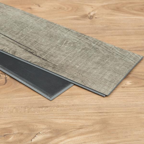 High Elastic Luxury Vinyl Tile Flooring Low Noise Emission