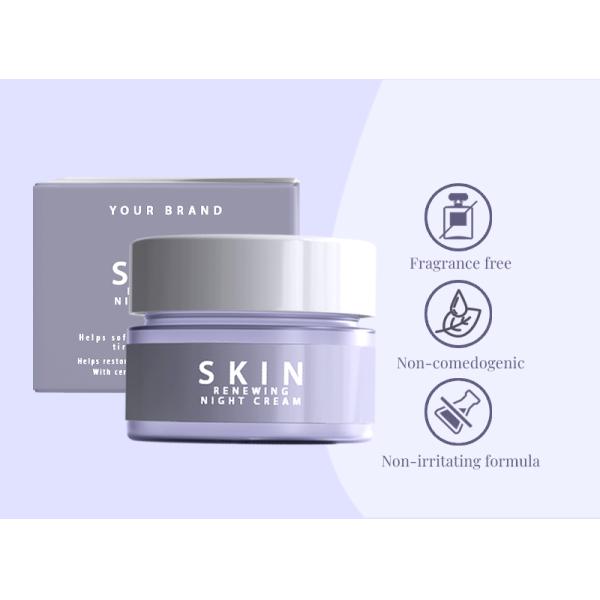 Private Label Skin Care Cosmetics Facial Cream Lotion Organic Day and Night Beauty Whitening Face Body Cream