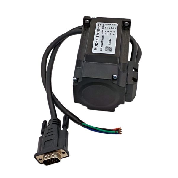 57CME23 Closed-loop Stepper motor Nema23 Shaft 21mm 8mm 2.3Nm 4A/5A 1.8° with Encoder for CNC
