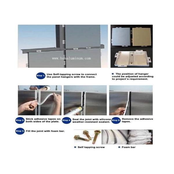 Acid Resistant Aluminium Decorative Sheets , PVDF Coated 2mm Aluminium Sheet