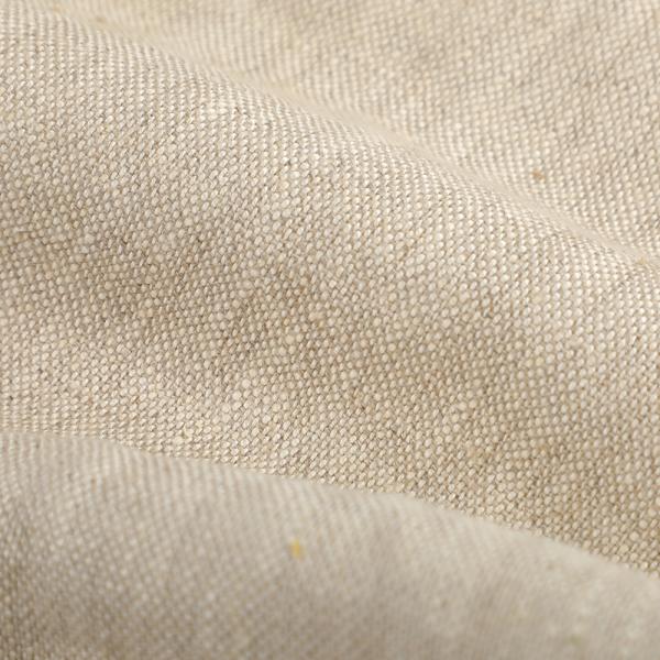 Factory's Top Selling 100% Linen Woven Fabric Heavyweight Pure Color Thick Comfortable Organic Material for Girls' Dresses Plain