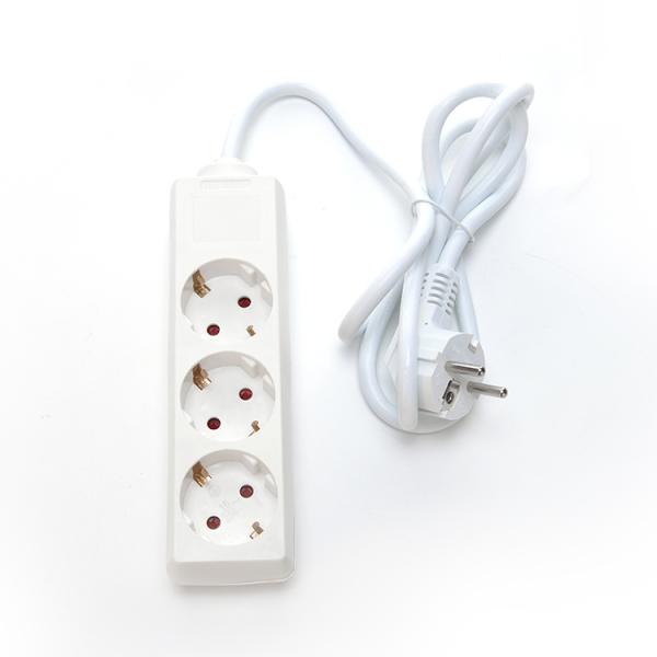 3m Extension Board Sockets Multi Plug Power Socket Extension 220V 16A Rated Current 3 Way Power Strip Extension Socket
