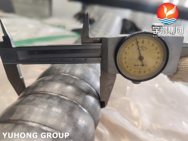 ASTM A213 TP310S Corrugated Stainless Steel Tubing / CSST Heat Exchanger Tube