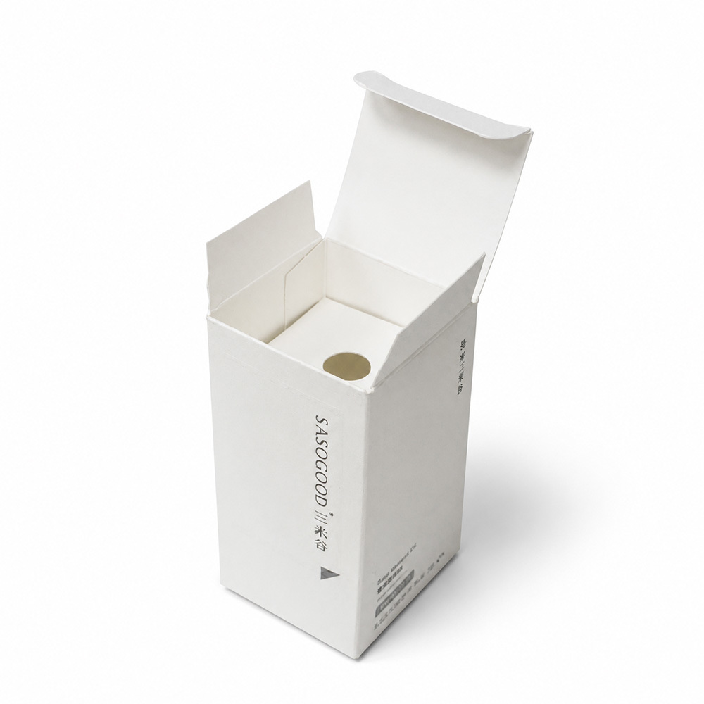 Premium Specialty Paper Custom Folding Cartons Built In Insert Tube Packaging