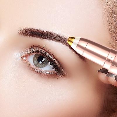 AAA Battery Painless Eyebrow Hair Remover 3W Home Use For Eyebrow