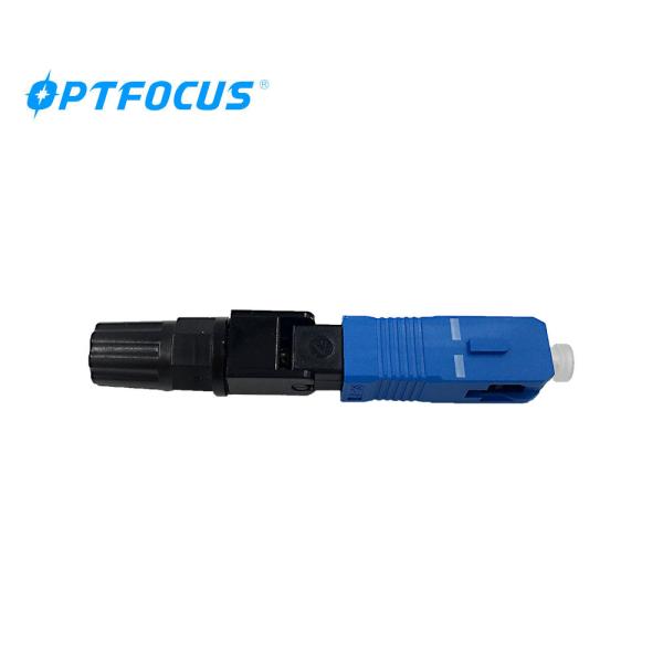 SC/SC do APC/de SC/UPC de FC conector rápido da fibra ótica para cabos da solução de FTTH/FTTB