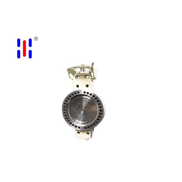 Disc 316L Soft Seal Butterfly Valve Double Flange Type Double Offset Butterfly Lug Type
