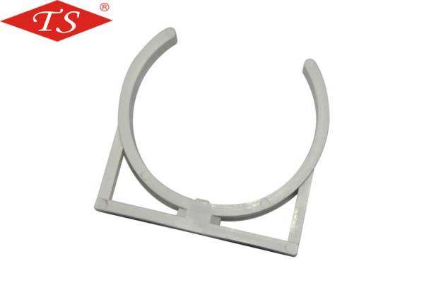White Color Ro Filter Parts Single Water Purifier Fittings Clamp ABS Material