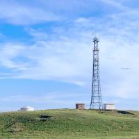 Móbil de aço quente das comunicações 20-60m da torre da galvanização para sinais transmissores