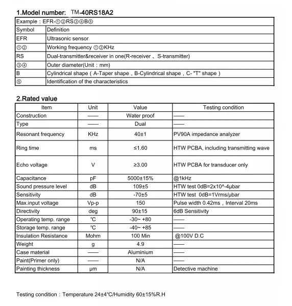 датчик расстояния высокой точности датчика IP65 расстояния 4.5g 18mm измеряя водоустойчивый
