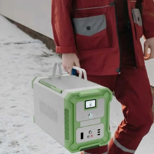 Bateria de ar de alumínio de 120W Nova energia Carregamento gratuito Fornecimento de energia exterior portátil