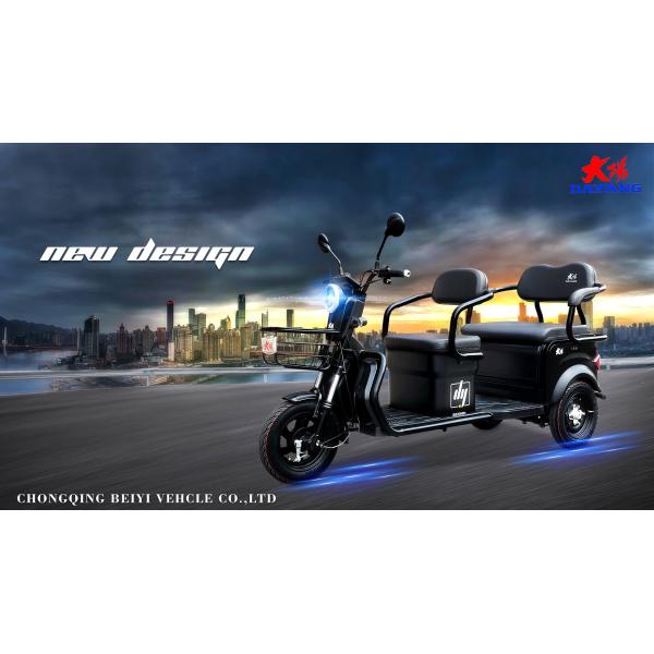 Electric Cargo Tricycle With Loading Capacity Of 500KG And Drum Brake