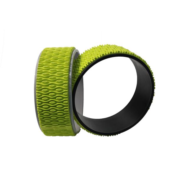 33.5CM 1.3KG EVA Yoga Exercise Wheel Foam Points Back Stretches Gym Accessories