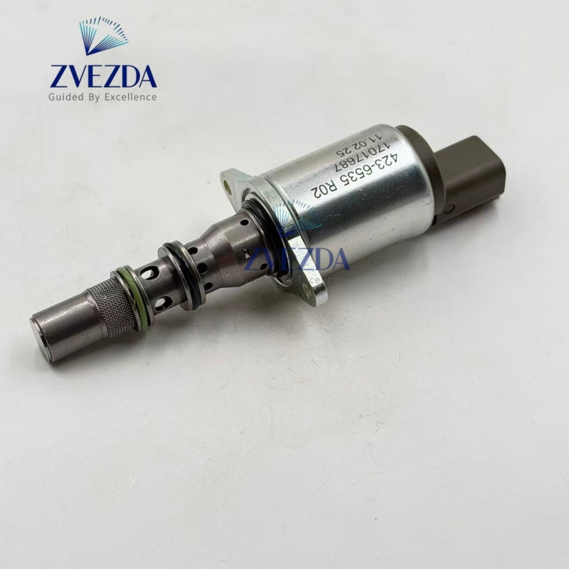 ZVEZDA Hydraulic Proportional Solenoid Valve Replace Part Number 423-6535 R02 17017687 Fit 966H 972H 980K