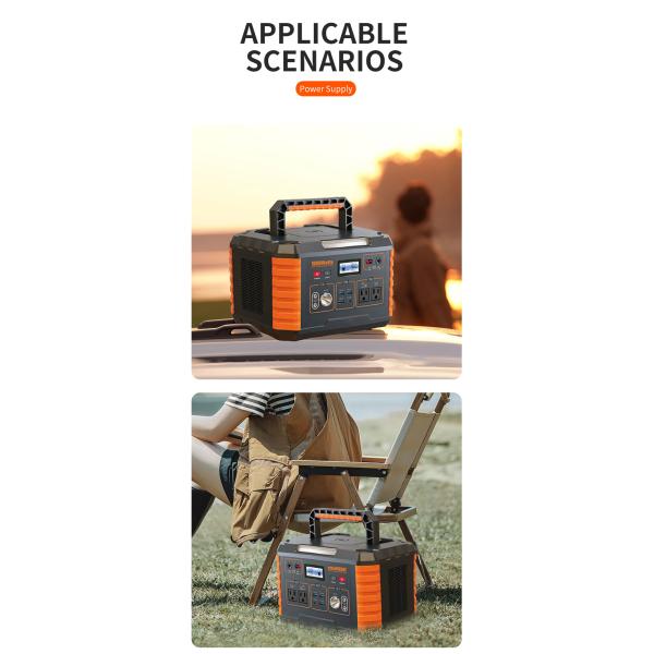 1000 Watt Outdoor Mobile Solar Electric Generator Station 3.7V / 270000mAh