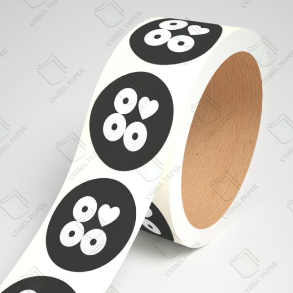 Multi Purpose Self Adhesive Sticker Paper Sheets For Packaging Shipping Custom Size