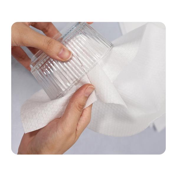 Black Purple Reusable Kitchen Paper Towels Soft Kitchen Tissue Paper