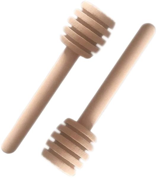 en bois Honey Dipper Stick Mini Dispenser en bois de la cuisine à manger (3 pouces)