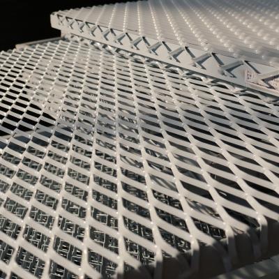 Facade Cladding PVDF Expanded Aluminum Mesh For Curtain Wall