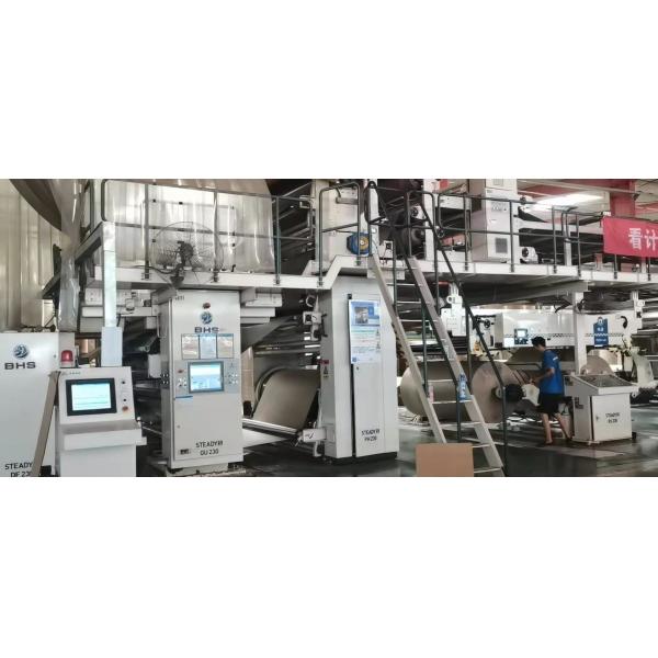 автоматический Splicer крена 350m/Min, 3 курсирует автоматический рифленый завод коробки