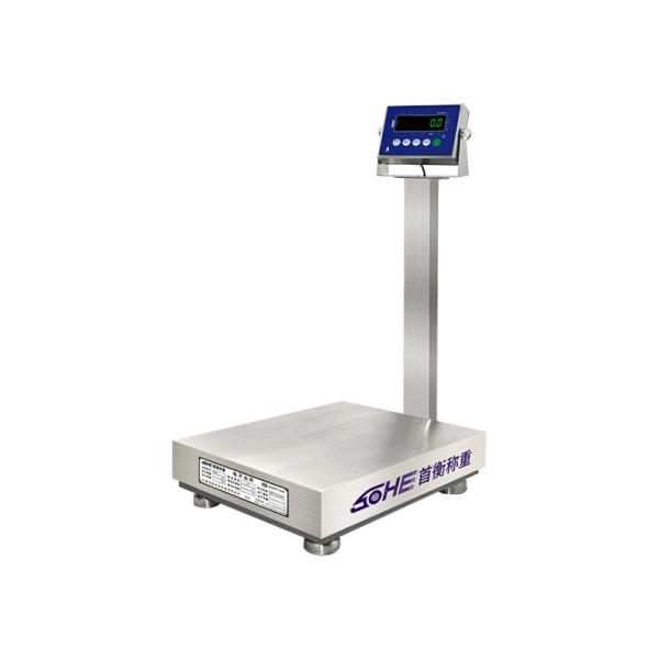 Weighing A1S Square Pole Industrial Platform Scale 60cm*80cm Stainless Steel Waterproof