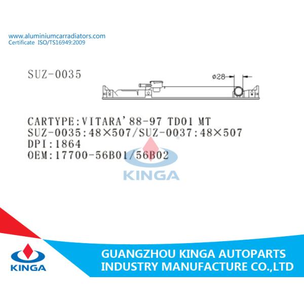 Suzuki Vitara'88-97 TD01 Radiator Plastic Tank Coolant Recovery Tank 17700-56B10/56B12