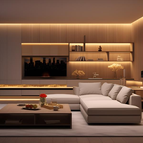 Profile de aluminio de luz LED de diseño de luminiscencia de reflexión oblicuo A220EA