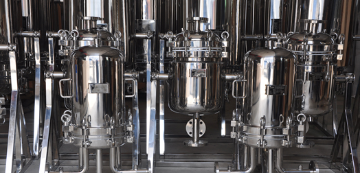 Titanium Rod Industrial Filter Housing 304 316L High Strength Materials