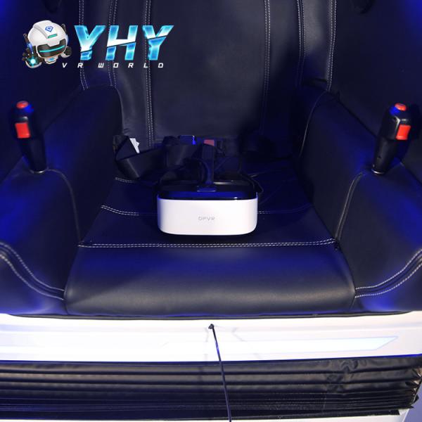 2 Seats VR Egg Chair Coin Operated 3 DOF 9D Simulator Cinema