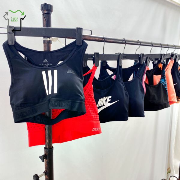 Breathable Running Women's Used Sports Bra Quick Dry Second Hand Brand Clothes