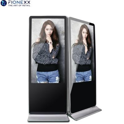 LCD Advertising Display Digital Signage Smart Kiosk Vertical Totem with 6ms Response Time and 350nits 350 nits Brightness