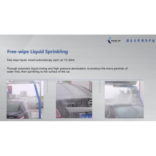 Risense HP-231 Lavadora de coches sin contacto L*W*H 7600*3315*3100 para una instalación rápida