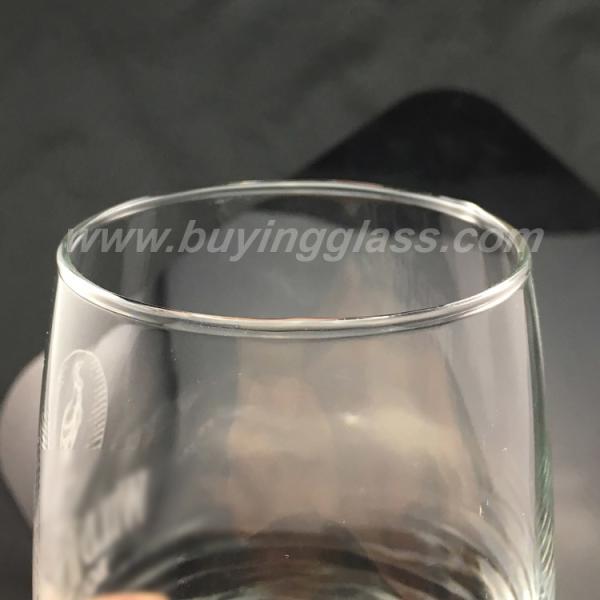 12oz Slim Mouth Whiskey Glasses Tumbler , USA Bourbon Drinking Glasses