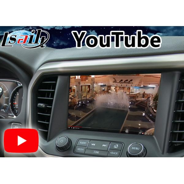 Коробка навигации GPS андроида 9,0 для интерфейса Mirrorlink Acadia 2014-2020 GMC видео-