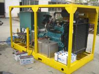 90kw 620bar Blaster de água de alta pressão Hydro Blaster para pinturas antigas Remover