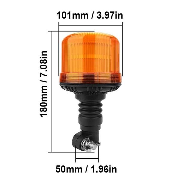 防水LED警告灯 多機能点滅警告灯 10V~110V