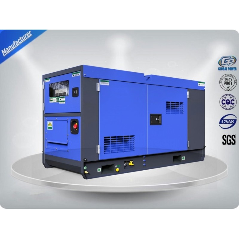 Soundproof 3 Phase Diesel Generator , Silent Diesel Genset 40Kw / 50 Kva