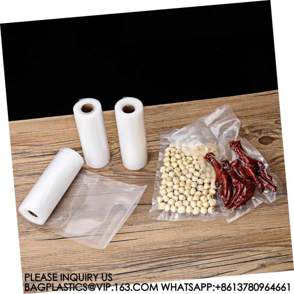 Roll Reusable Freezer Bags Vacuum Sealer Bags Food Storage Fridge Food Bag Vacuum Packing Bags Vacuum Bag Seal