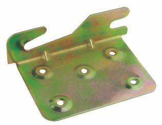 Iron Bed Frame Brackets For Wood Beds , L Shaped Brackets Stamping Technology