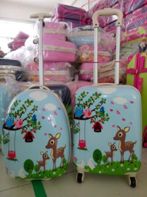 hot sale lovely kids trolley luggage bag suitcases in baigou baoding hebei China Factory